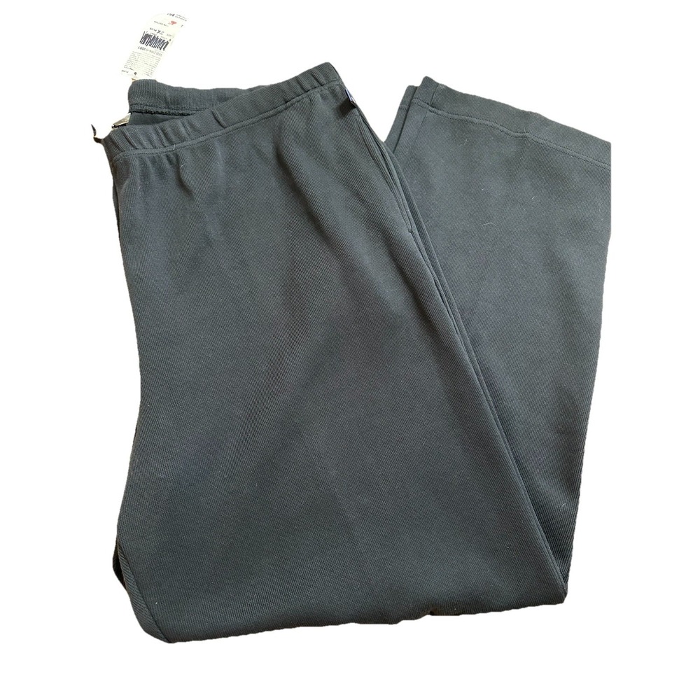 Pendleton Mens Pajama Sleep Pants Black Cotton Elastic Waist 2XL WB204-60001